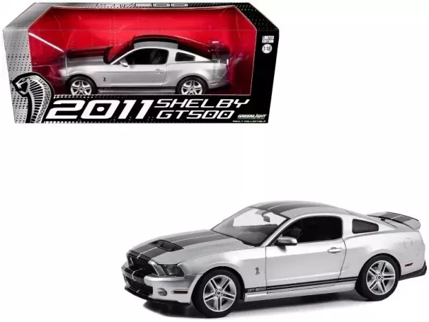 Greenlight Ford Mustang Gt500 Cobra Coupe 2011 1:18 13673