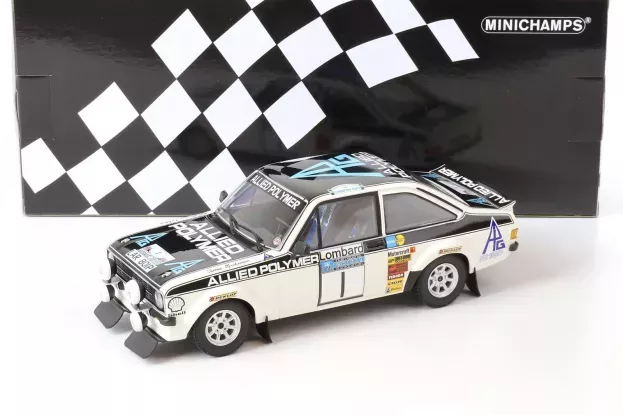 Minichamps Ford Escort Ii Rs 1800 Team Allied Polymer N 1 Winner Rally Rac Lombard 1975 Makinen Liddon 1:18 155758701
