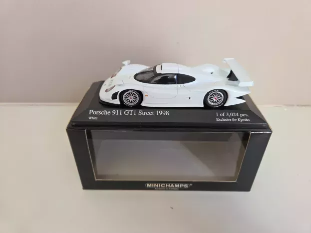 Minichamps Porsche 911 Gt1 Street 1998 Exclusive For Kyosho 1:43 433986803