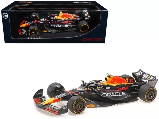 Minichamps Red Bull F1 Rb19 Team Oracle Red Bull Racing N 11 2nd Monza Italy Gp 2023 Sergio Perez 1:18 110231511
