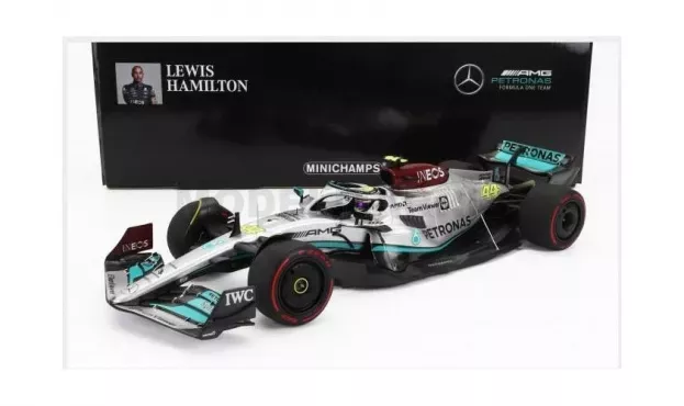 Minichamps Mercedes F1 W13e Team Mercedes-amg Petronas F1 N 44 2nd Brazilian Gp 2022 Lewis Hamilton 1:18 110222144