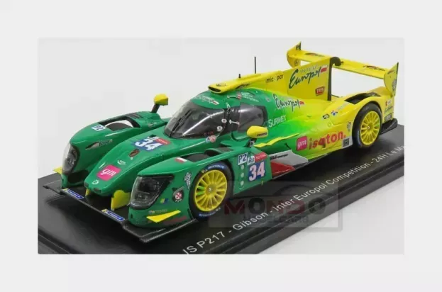 Spark Ligier Js P217 Gibson Gk428 4.2l V8 Team Inter Europol Competition N 34 24h Le Mans 2019 J.smiechowski J.winslow N.moore 1:43 S7918