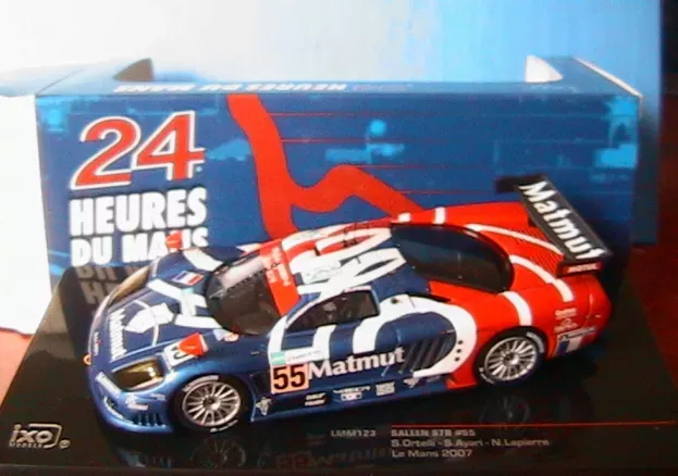 IXO Models Saleen S7r N 55 Le Mans 2007 S.ortelli S.ayari N.lapierre 1:43 LMM123