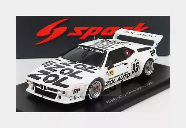 Spark Bmw M1 M88 3.5l S6 Team Bmw Zol-auto N 95 24h Le Mans 1980 Francois Servanin Laurent Ferrier Pierre Francois Rousselot 1:43 S6401