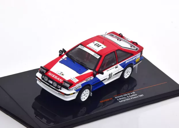 IXO Models Nissan 200sx night Version N 10 Rally Cote D'ivorie 1987 S.mehta R.combes 1:43 RAC402B.22