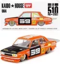 Mini-GT Datsun 510 Kaido House Designed By Jun Imai N 59 Racing 1971 1:64 KHMG004