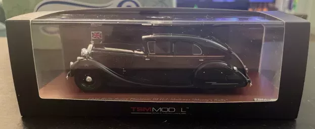 Truescale Rolls Royce Phantom Iii Hj Mulliner 1936 Personal Car General Montgomery 1:43 TSM124363