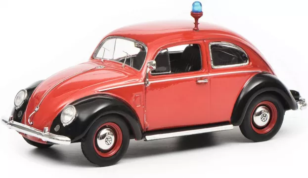 Schuco Volkswagen Beetle Kafer Fire Engine Brigade 1960 1:43 450258900