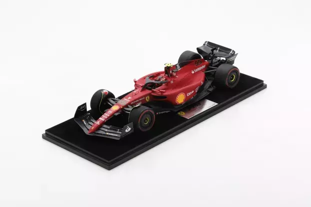 Looksmart Ferrari F1-75 Team Scuderia Ferrari N 55 Winner British Gp 2022 Carlos Sainz 1:18 LS18F1043