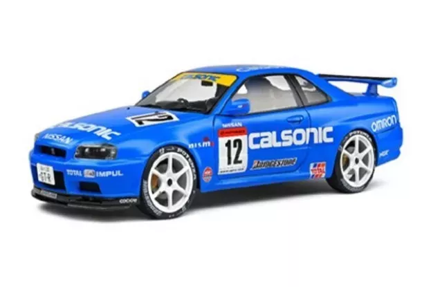 Solido Nissan Skyline Gt-r r34 Streetfighter N 12 Calsonic Tribute 2000 1:18 1804307