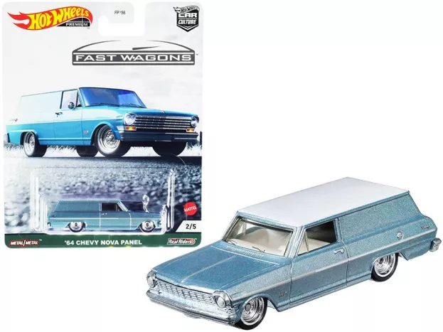 Hot Wheels Chevrolet Nova Panel Custom 1964 1:64 GRJ66