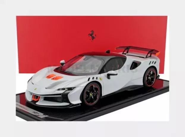 BBR Ferrari Sf90 Xx Stradale 2024 Con Vetrina With Showcase 1:12 BBR1220A