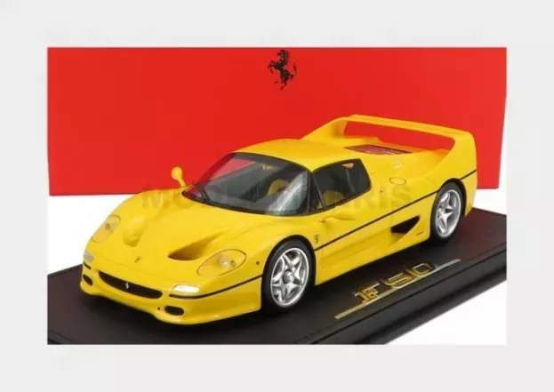 BBR Ferrari F50 Coupe 1995 Con Vetrina With Showcase 1:18 P18189B-VET