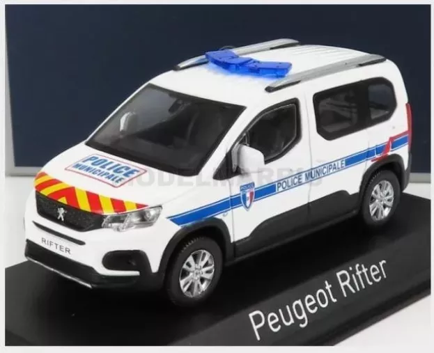 Norev Peugeot Rifter Police Municipale 2019 1:43 479067
