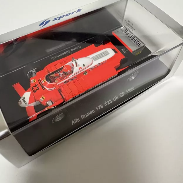 Spark Alfa Romeo 179 N 23 Usa Gp 1980 Bruno Giacomelli 1:43 S1791