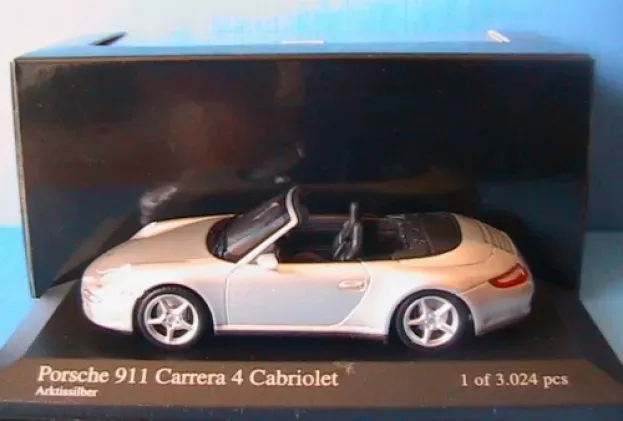 Minichamps Porsche 911 Carrera 4s Cabriolet 2005 1:43 400065330