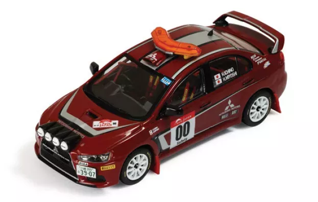 IXO Models Mitsubishi Lancer Evolution X N 00 Safety Car Rally Japan 2007 night Version H.miyoshi H.ichino 1:43 RAM449