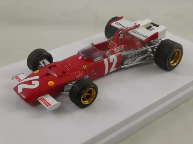 Tecnomodel Ferrari F1 312b N 12 Winner Austrian Gp 1970 Jacky Ickx 1:43 TM43-09B