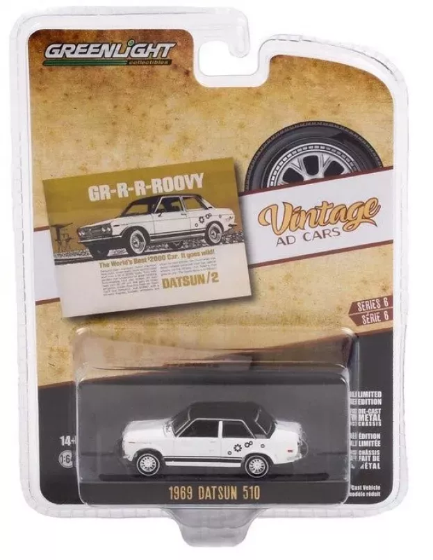 Greenlight Datsun 510 1969 1:64 39090A
