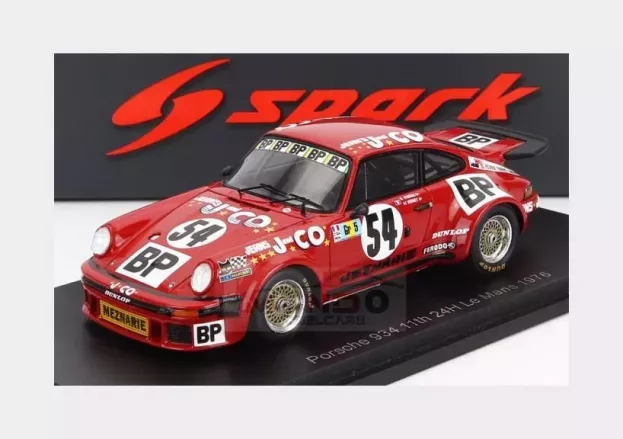 Spark Porsche 934 3.0l F6 Team L.meznarie N 54 24h Le Mans 1976 H.striebig A.c.verney H.kirschoffer 1:43 S9818