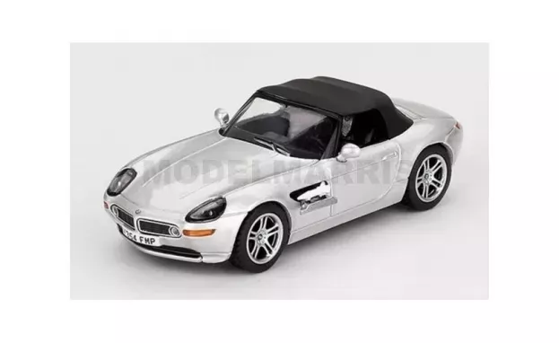 Mini GT Bmw Z8 Spider 1999 007 James Bond The World Is Not Enough Il Mondo Non Basta Chinese Blister Packaging 1:64 MGT00906-007TC