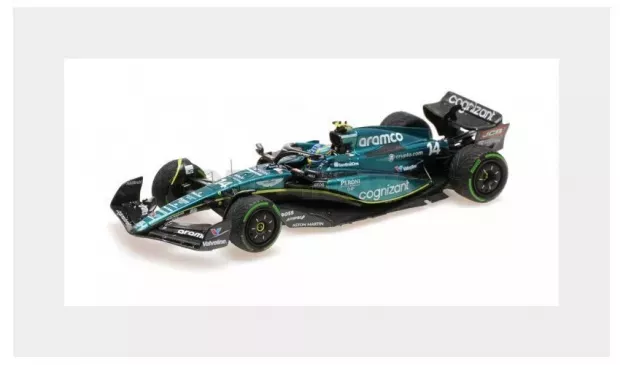 Minichamps Aston Martin F1 Amr23 Team Aramco Cognizant N 14 2nd Dutch Gp 2023 Fernando Alonso 1:43 417231414