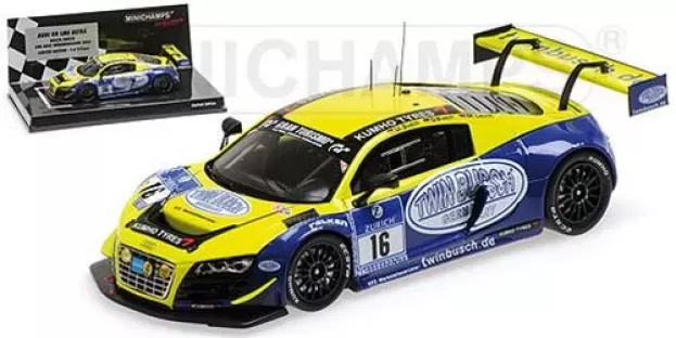 Minichamps Audi R8 Lms Ultra N 16 24h Adac Nurburgring 2013 Busch Busch 1:43 437130116
