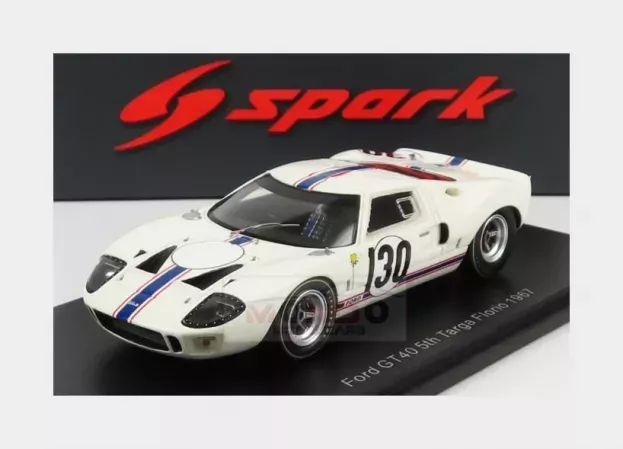 Spark Ford Gt40 Mkiv 7.0l V8 N 130 Targa Florio 1967 H.greder J.m.giorgi 1:43 S9222