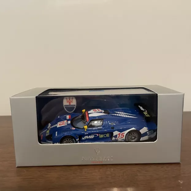 IXO Models Maserati Mc12 6.0l V12 Team Jmb Racing N 15 4th 24h Spa 2008 Ben Aucott Alain Ferte Stephane Daoudi 1:43 GTM079
