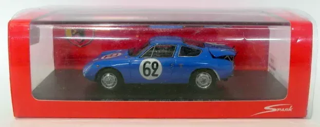 Spark Abarth Simca 1300 N 62 Le Mans 1962 G.balzarini F.albert 1:43 S1307