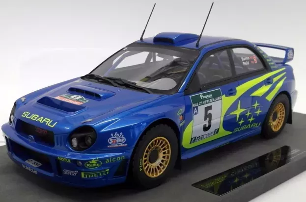 Top Marques Subaru Impreza Wrc N 5 Rally Winner New Zealand 2001 R.burns R.reid 1:18 TOP037B