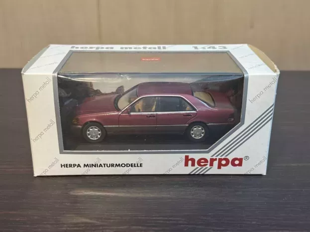 Herpa Mercedes S-class 600sel w140 1991 1:43 70003