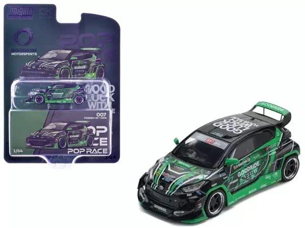 Pop Race Toyota Yaris Gr Pandem 2023 1:64 PRE007