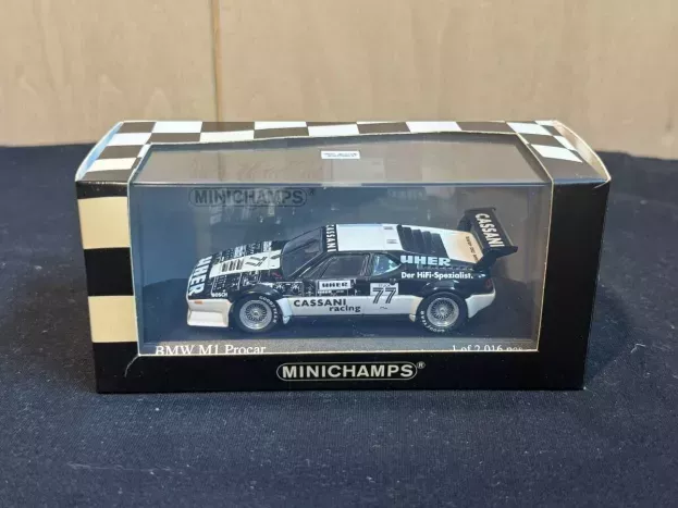 Minichamps Bmw M1 Team Cassani Uher N 77 Procar 1979 H.j.stuck 1:43 792577