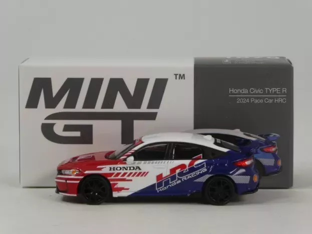 Mini GT Honda Civic Type R Pace Car Hrc 2024 1:64 MGT01079-L