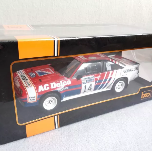 IXO Models Opel Manta B 400 N 14 Rally Rac Lombard 1985 J.mcrae I.grindrod 1:18 18RMC098.20