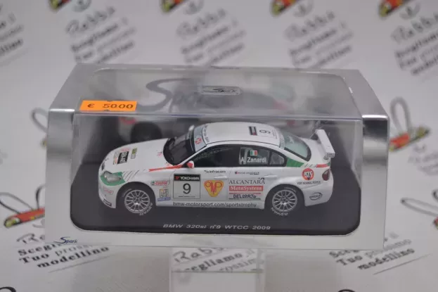 Spark Bmw 320si N 9 Wtcc 2009 Zanardi 1:43 S2504