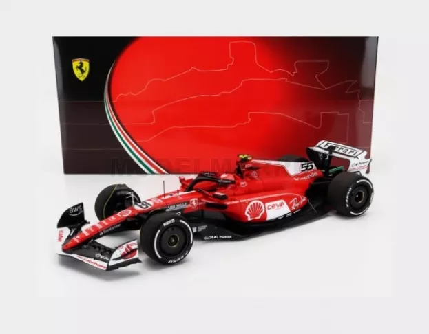 BBR Ferrari F1 Sf-23 Team Scuderia Ferrari N 55 Las Vegas Usa Gp 2023 Carlos Sainz 1:18 BBR231855E