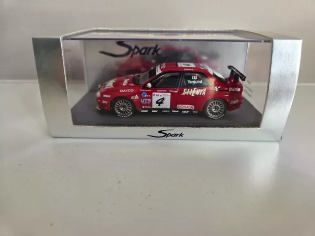 Spark Alfa Romeo 156 Gta N 4 Champion Etcc 2003 G. Tarquini 1:43 S0452
