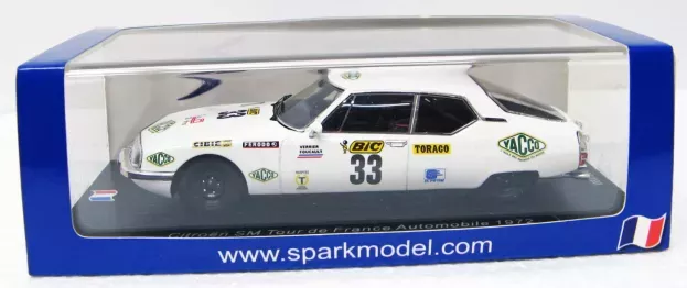 Spark Citroen Sm Maserati N 33 Automobile Tour De France 1972 K.koning 1:43 SF198