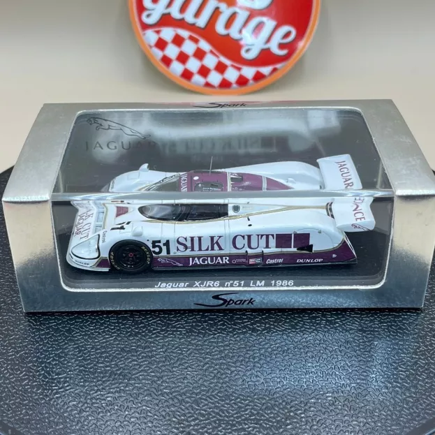 Spark Jaguar Xjr6 Silk Cut N 51 Le Mans 1986 1:43 S0755