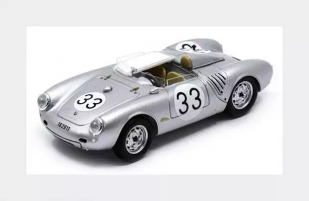 Spark Porsche 550a Spider 1498cc S4 Team Porsche Kg N 33 24h Le Mans 1957 H.herrmann R.von Frankenberg 1:43 S9723