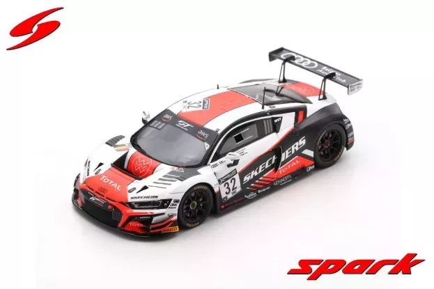 Spark Audi R8 Lms Gt3 Team Belgian Audi Club Wrt N 32 24h Spa 2020 E.mortara C.weerts F.stippler 1:43 SB412