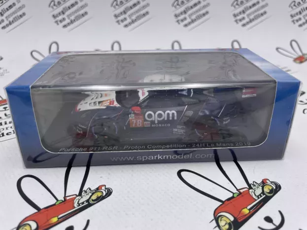 Spark Porsche 911 991 Rsr 4.0l Flat-6 Team Proton Competition N 78 24h Le Mans 2019 L.prette P.prette V.abril 1:43 S7944