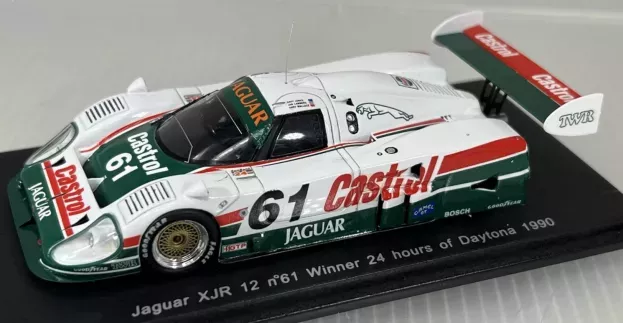 Spark Jaguar Xjr12 Team Twr Castrol Racing N 61 Winner 24h Daytona 1990 D.jones J.lammers A.wallace 1:43 S0750