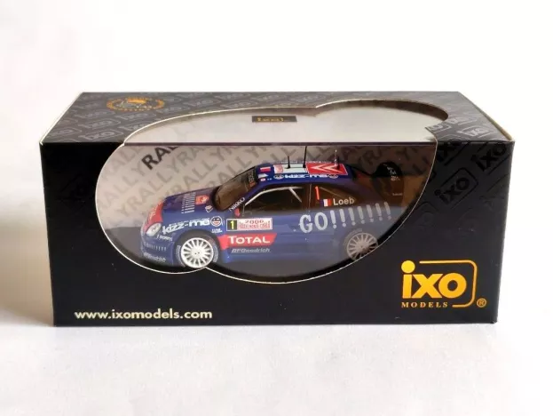 IXO Models Citroen Xsara Wrc Go!!!!!!! N 1 Rally Montecarlo 2006 S.loeb D.elena 1:43 RAM210