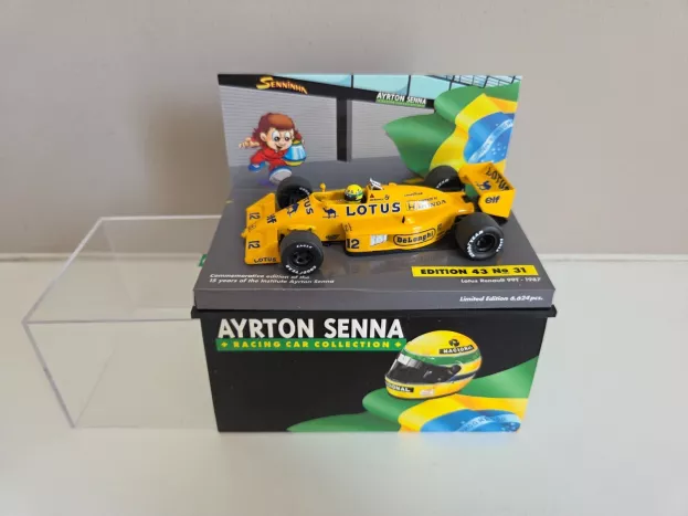 Minichamps Lotus F1 Honda 99t N 12 15th Anniversary 1987 Ayrton Senna 1:43 540431502