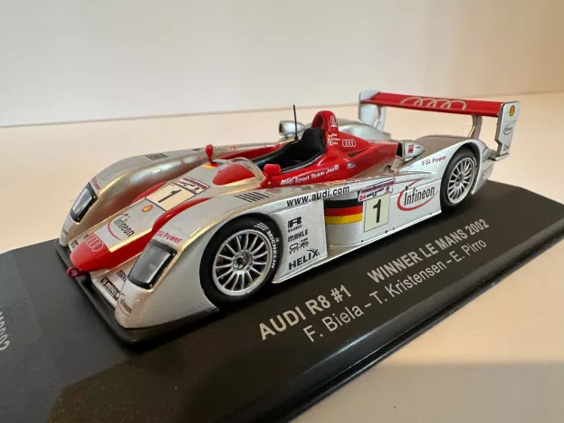 IXO Models Audi R8 Team Joest N 1 Winner 24h Le Mans 2002 F.biela Kristensen Pirro 1:43 LM2002