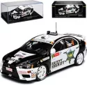 MITSUBISHI LANCER EVO X #0 SAFETY SHERIFF YPRES RALLY 2011 D'HULSTER RAM533 IXO