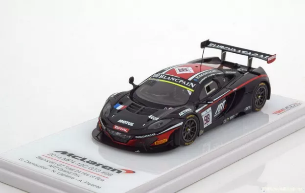 Truescale Mclaren Mp4-12c Team Art Grand Prix N 98 24h Spa 2014 G.demoustier N.lapierre A.parente 1:43 TSM154334